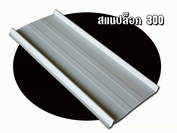 หลังคาลอนสแนปล็อค (SNAP LOCK 300)