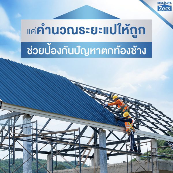 แชมพู บลู บลูสโคป แซคส์ (BLUESCOPE ZACS®)