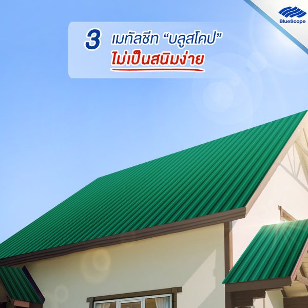 ไบร์ท กรีน บลูสโคป แซคส์ (BLUESCOPE ZACS®)