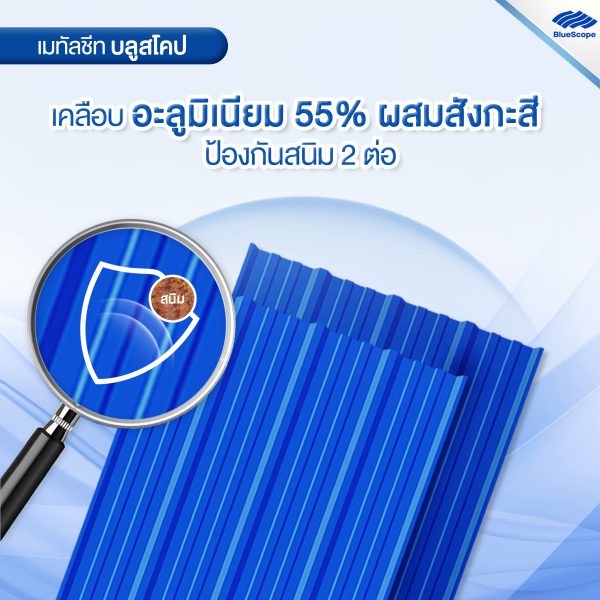 นูโว บลู บลูสโคป แซคส์ (BLUESCOPE ZACS®)