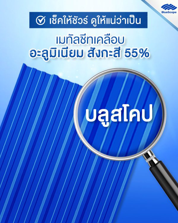 นูโว บลู บลูสโคป แซคส์ (BLUESCOPE ZACS®)