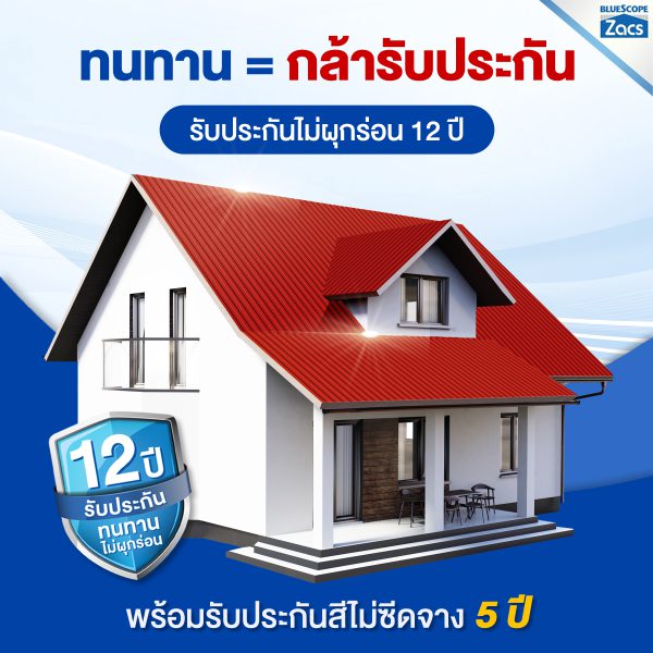 เอชจี ไทเกอร์ เรด บลูสโคป แซคส์ (BLUESCOPE ZACS®)