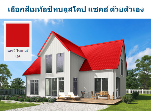 เอชจี ไทเกอร์ เรด บลูสโคป แซคส์ (BLUESCOPE ZACS®)
