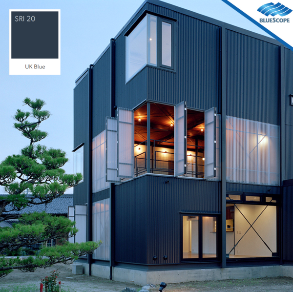UK Blue SRI 20 Colorbond® For Sandwich Panel