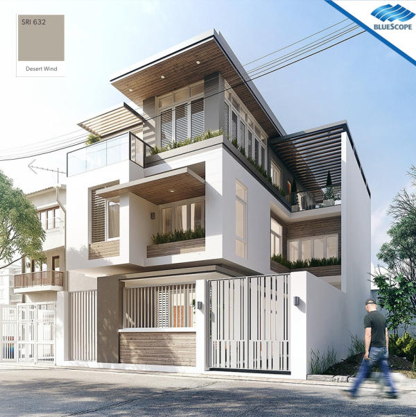 Desert Wind SRI 62 Colorbond® For Sandwich Panel