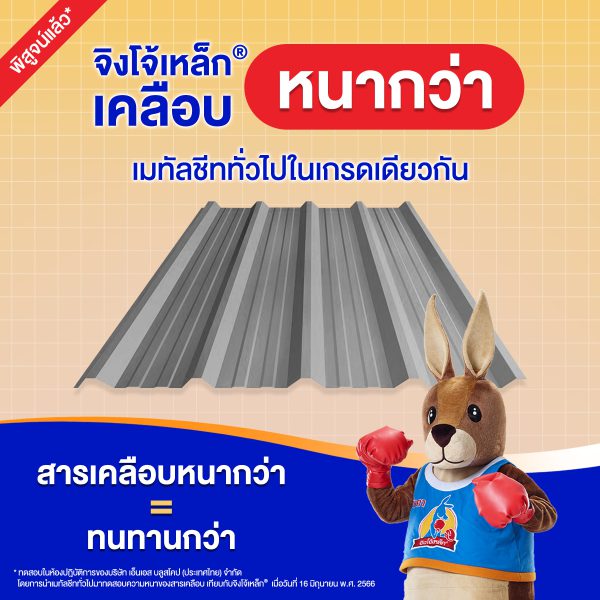สีซิงค์ อลูมิเนียม JingJoe Lek