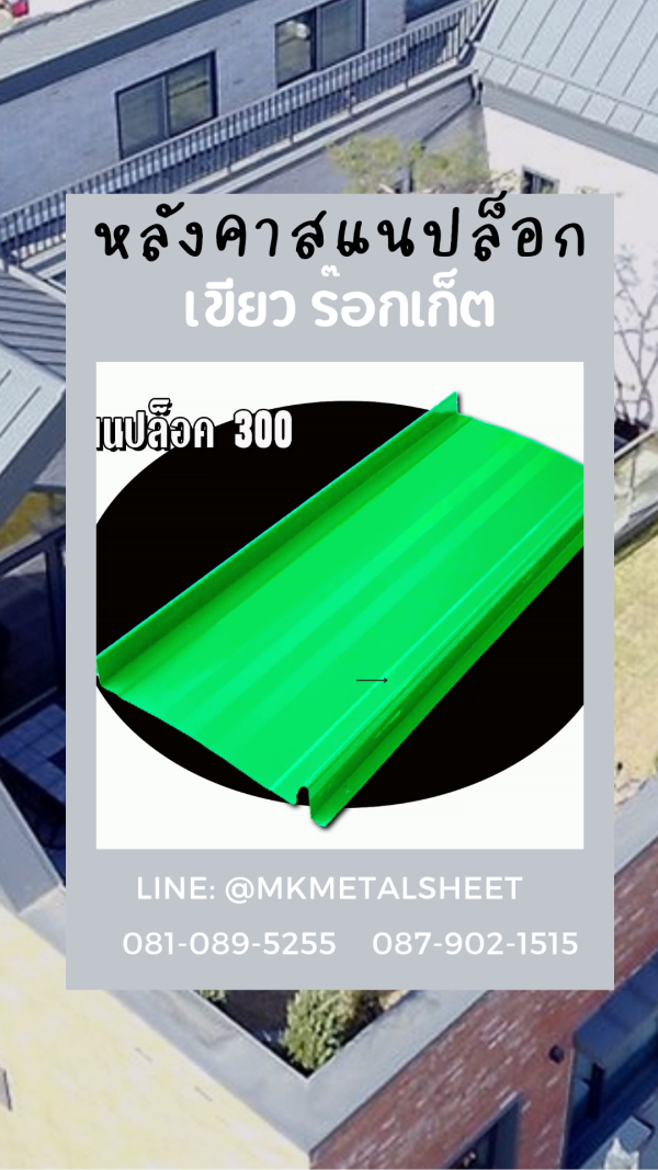 หลังคา/ผนัง SnapLock บางจาก/ม่วง/แดง