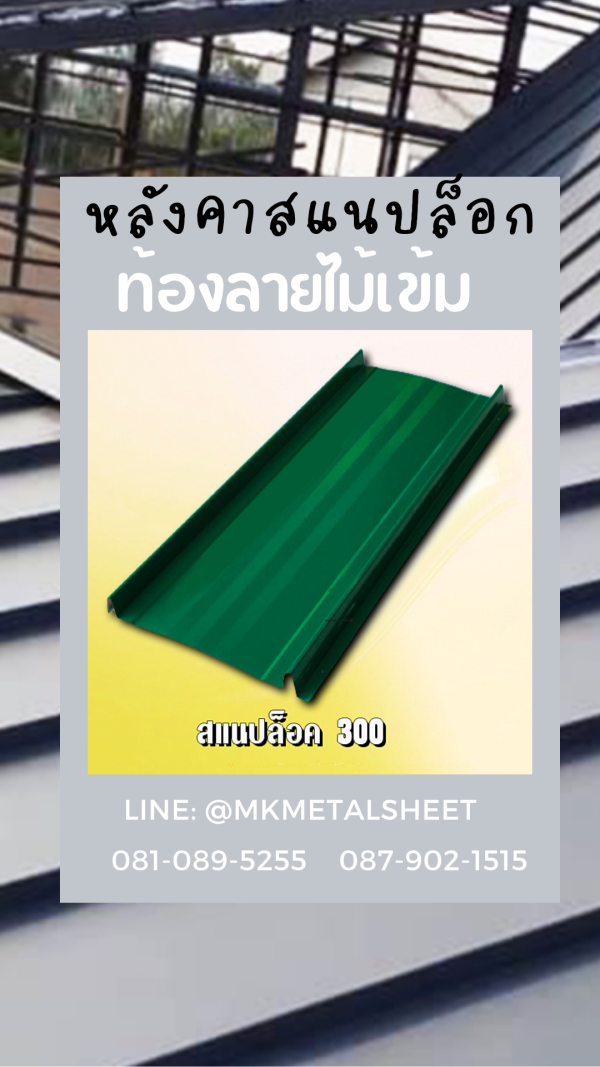 หลังคา/ผนัง SnapLock บางจาก/ม่วง/แดง